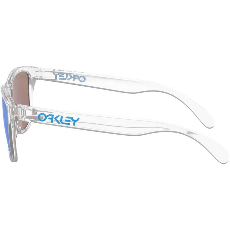 Occhiali Oakley Frogskins XS - Polished Clear Prizm Sapphire