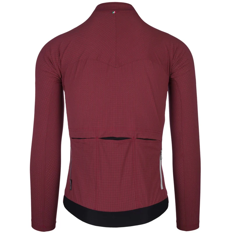 Maglia maniche lunghe Q36.5 L1 Pinstripe X - Bordeaux
