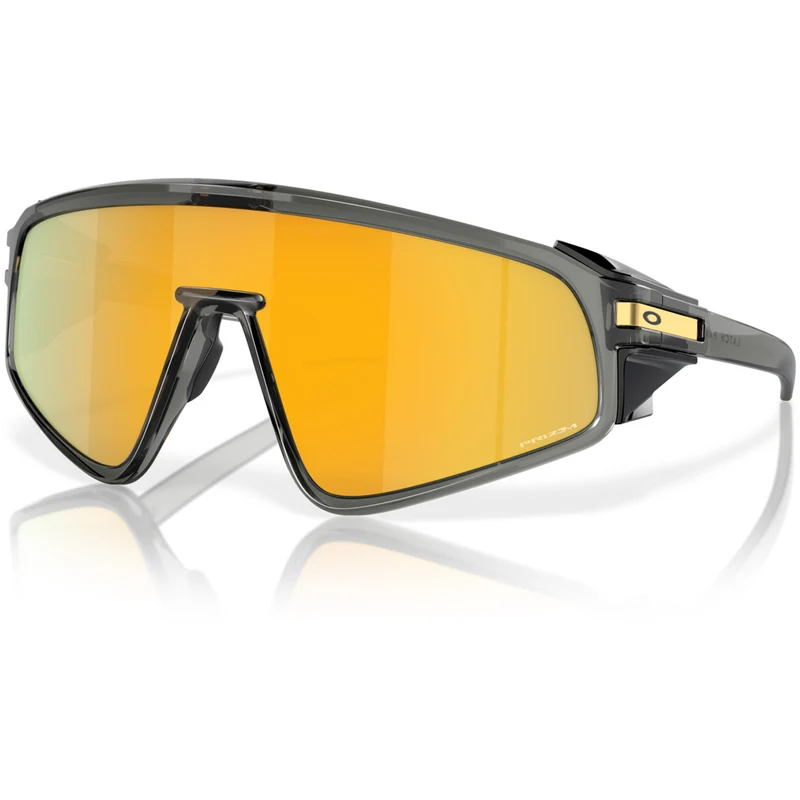 Occhiali Oakley Latch Panel - Grey Smoke Prizm 24k