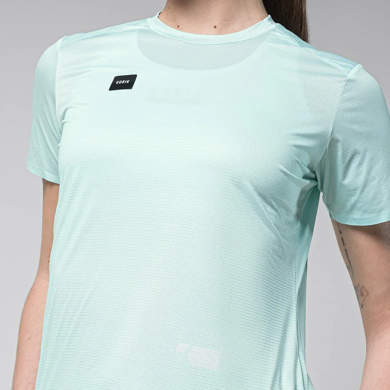 Maglia donna Gobik Tech Bay - Azzurro