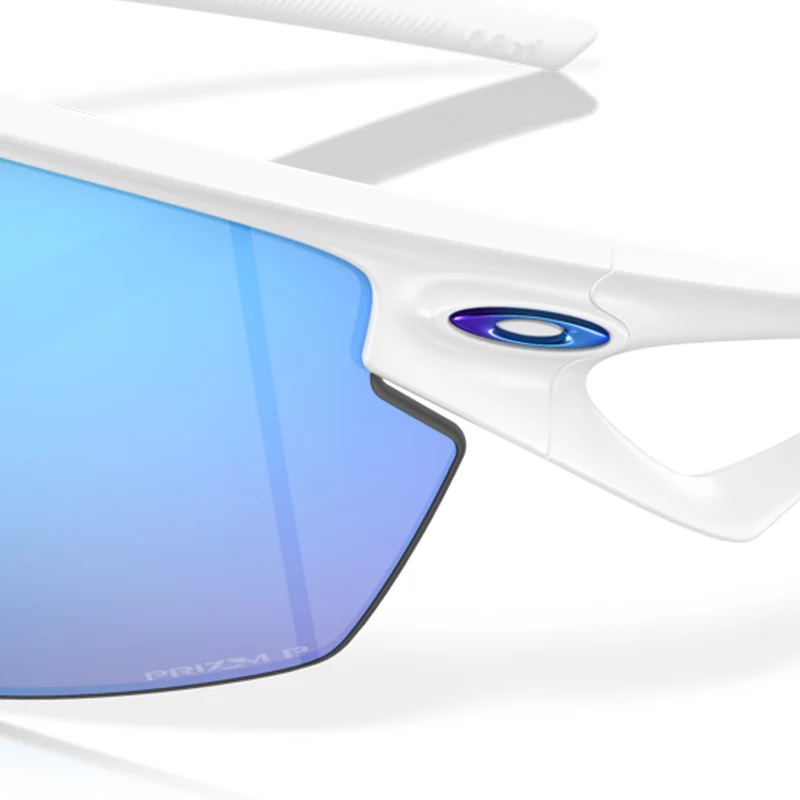 Occhiali Oakley Sphaera - Matte White Prizm Sapphire Polarized