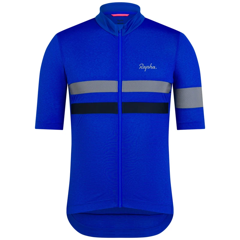 Maglia Rapha Brevet Lightweight - Blu