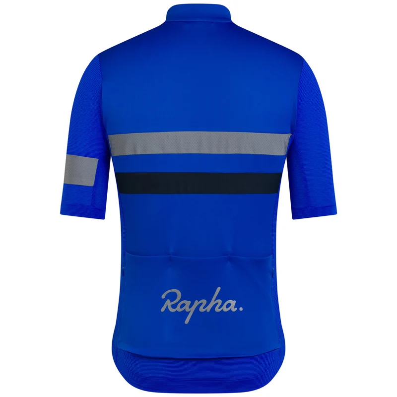 Maglia Rapha Brevet Lightweight - Blu