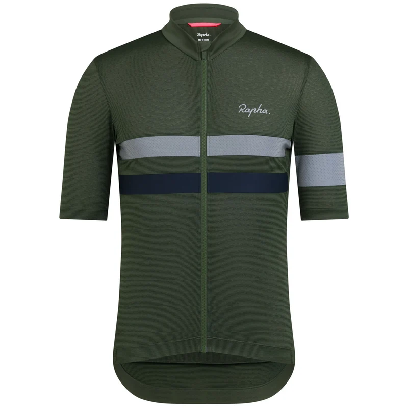 Maglia Rapha Brevet Lightweight - Verde scuro