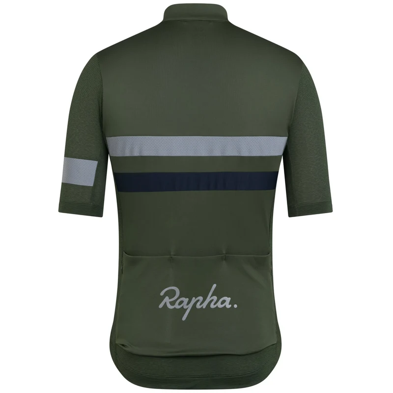 Maglia Rapha Brevet Lightweight - Verde scuro