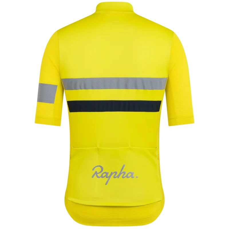 Maglia Rapha Brevet Lightweight - Giallo