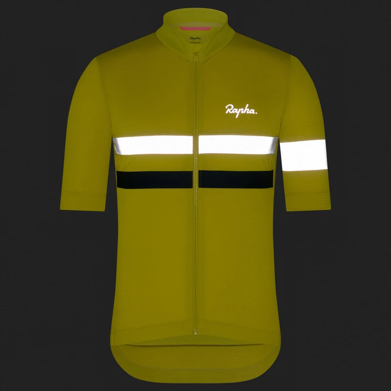 Maglia Rapha Brevet Lightweight - Giallo