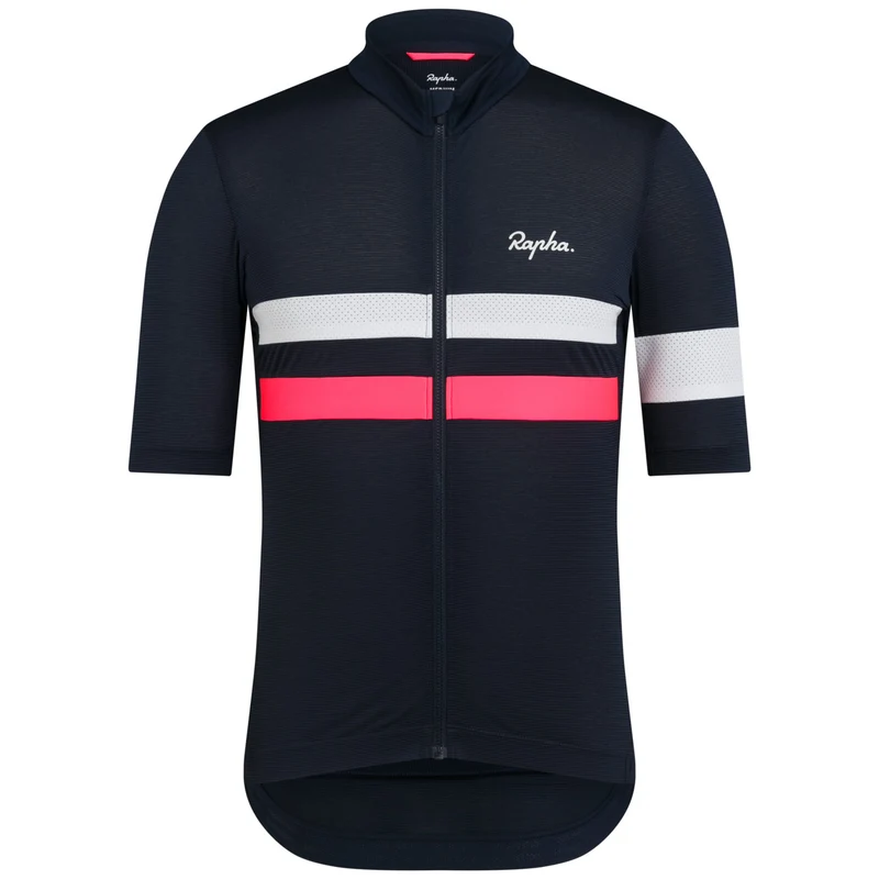 Maglia Rapha Brevet Lightweight - Blu scuro