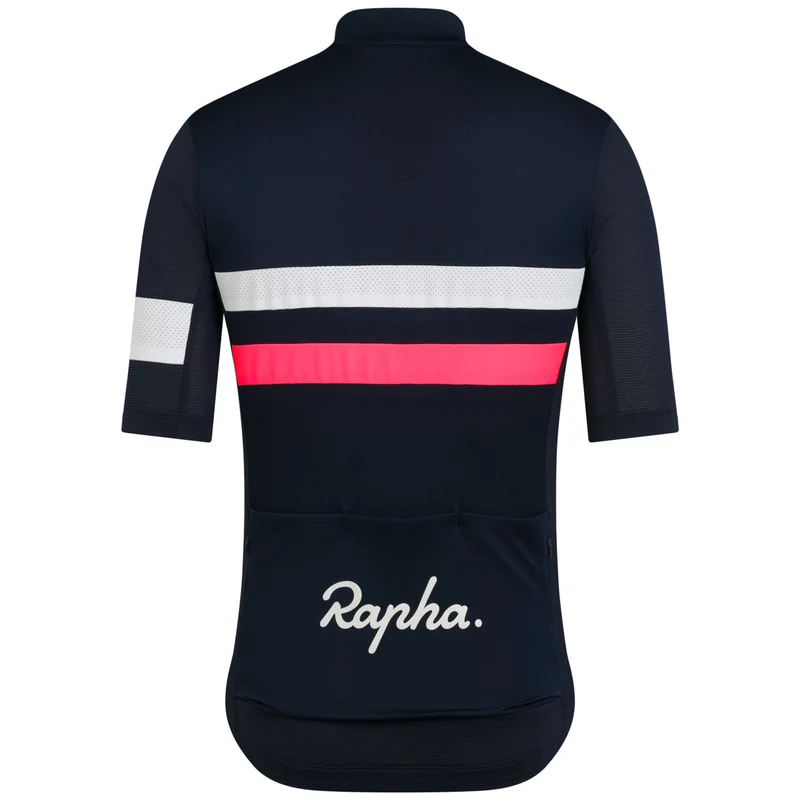 Maglia Rapha Brevet Lightweight - Blu scuro
