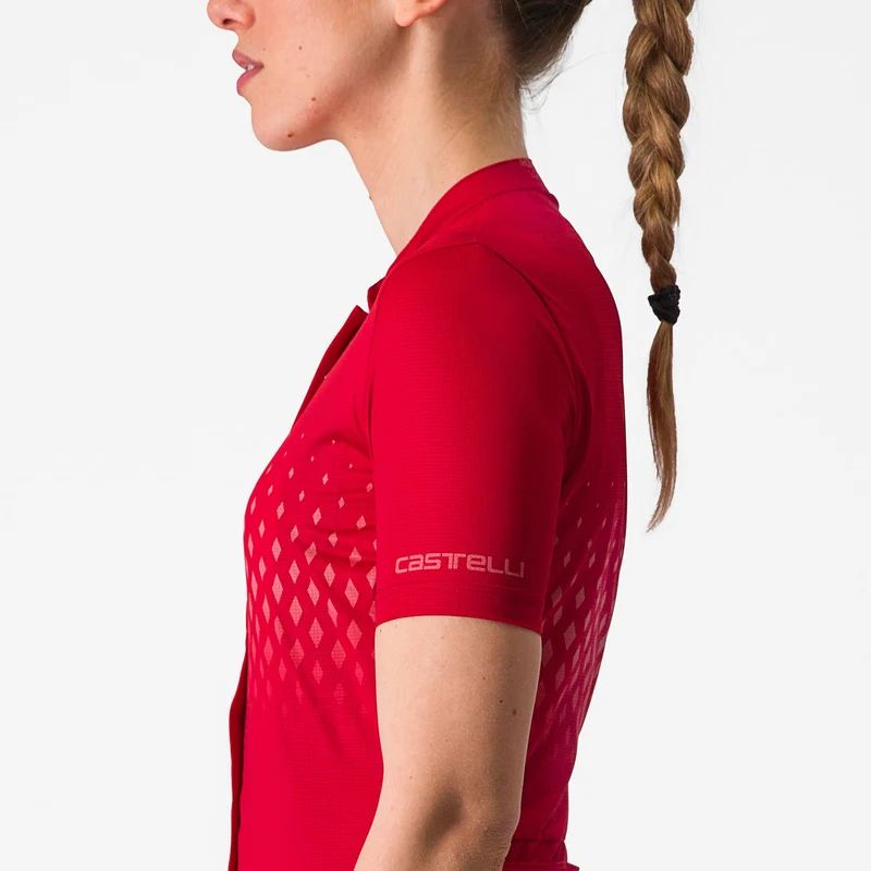 Maglia donna Castelli Unlimited Sentiero 3 - Rosso