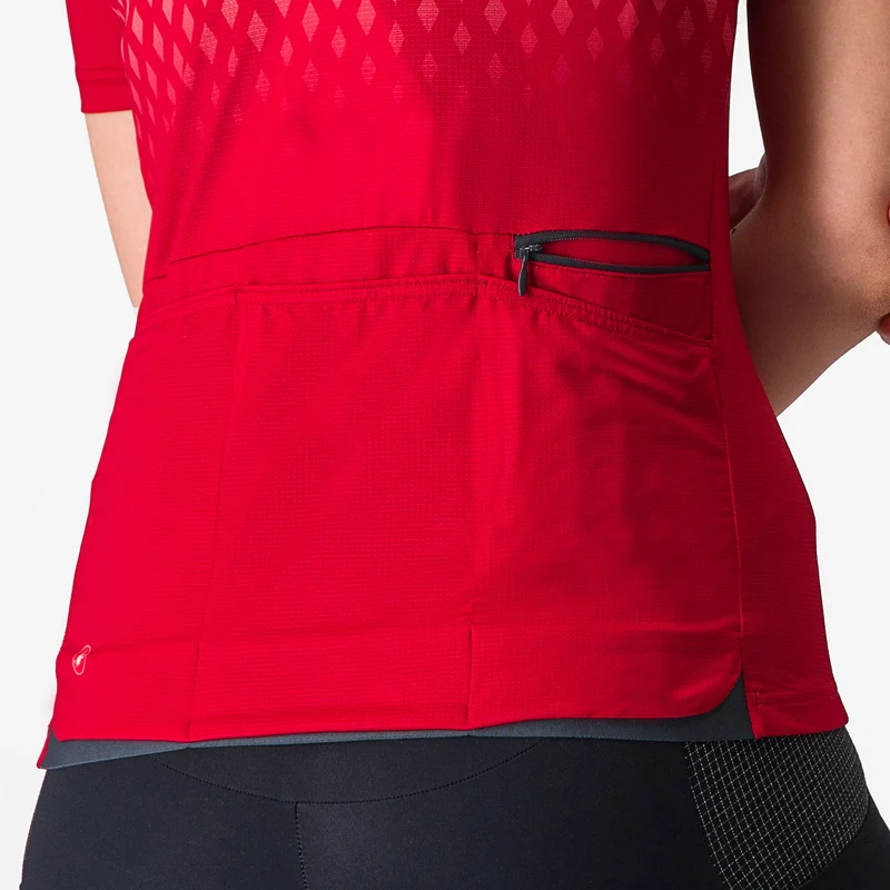 Maglia donna Castelli Unlimited Sentiero 3 - Rosso