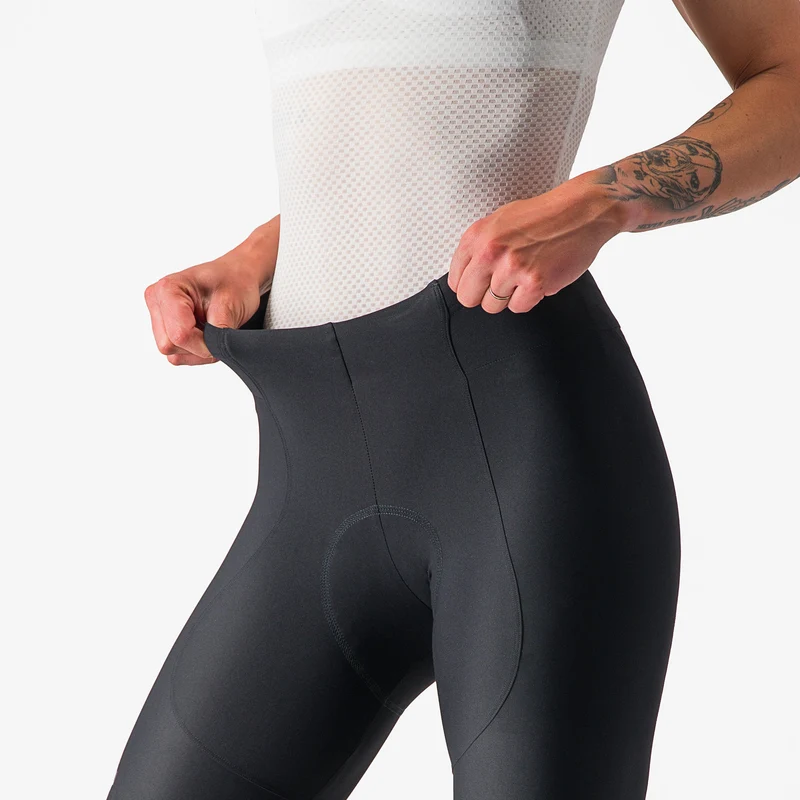 Pantaloncini donna Castelli Espresso DT - Nero