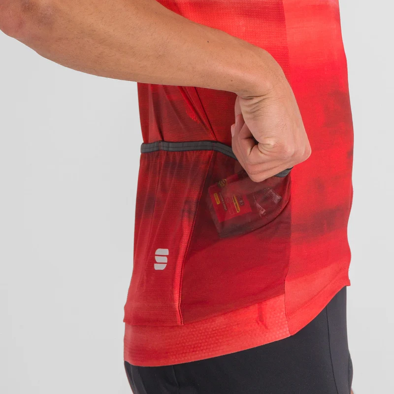 Maglia Sportful Flow Supergiara - Rosso
