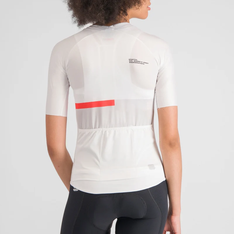Maglia donna Sportful Bomber - Bianco