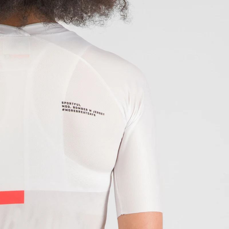 Maglia donna Sportful Bomber - Bianco