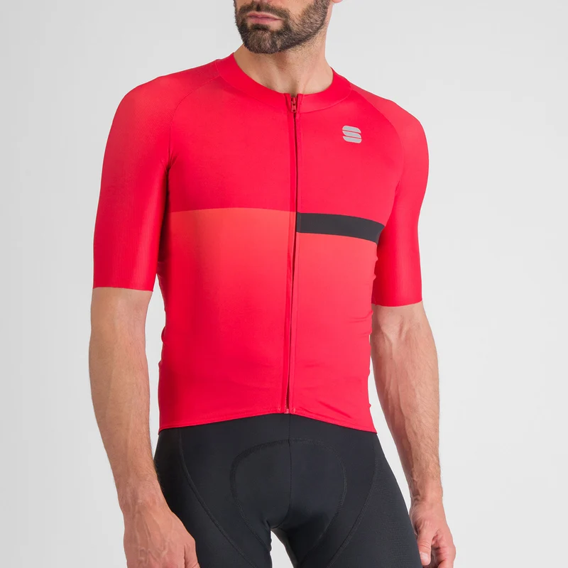 Maglia Sportful Bomber - Rosso nero