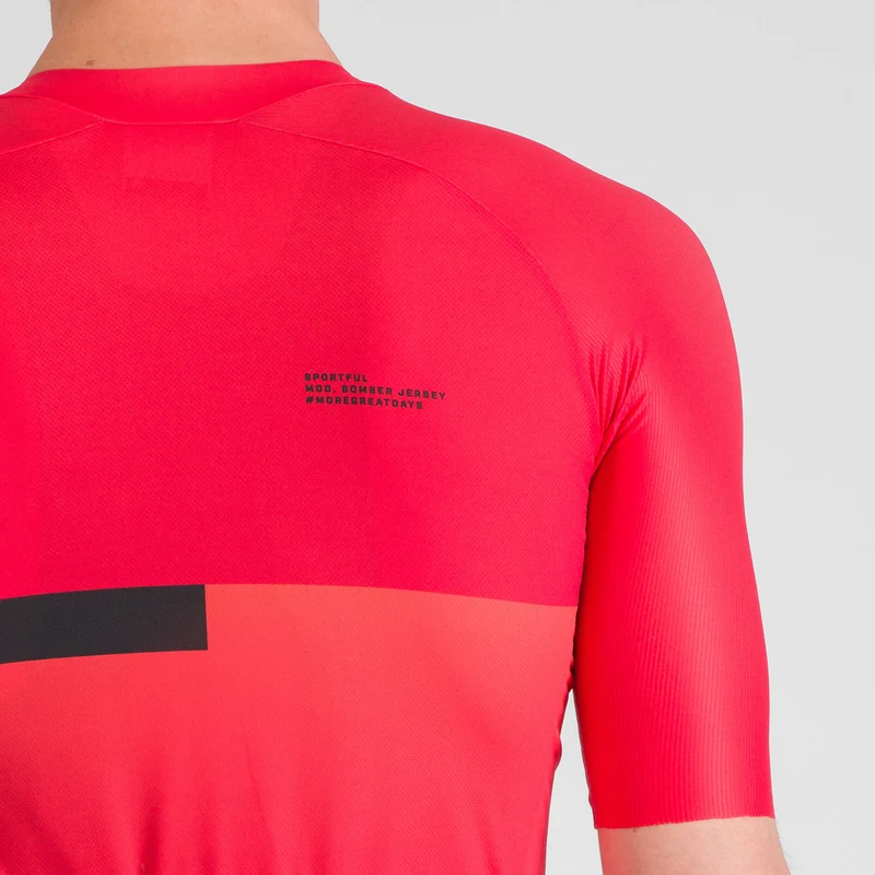 Maglia Sportful Bomber - Rosso nero