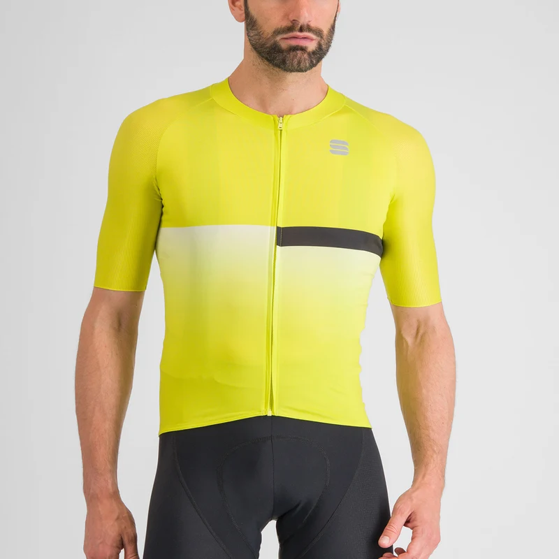Maglia Sportful Bomber - Giallo nero