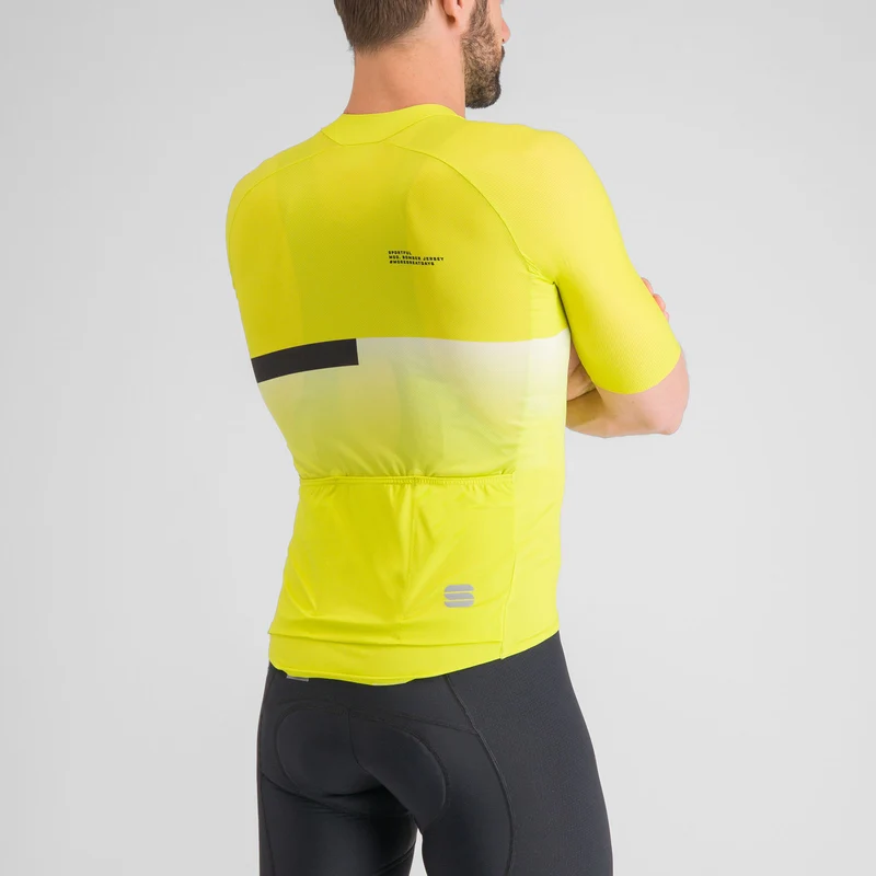Maglia Sportful Bomber - Giallo nero
