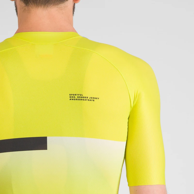 Maglia Sportful Bomber - Giallo nero