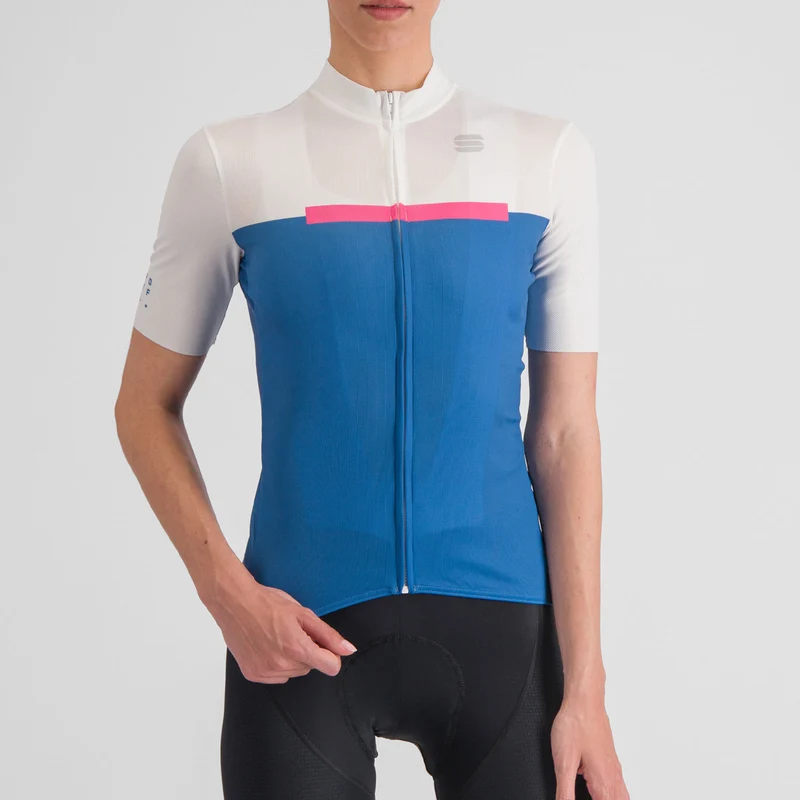 Maglia donna Sportful Pista - Azzurro