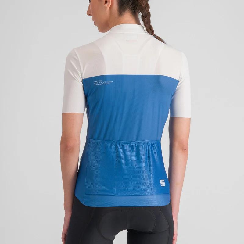 Maglia donna Sportful Pista - Azzurro