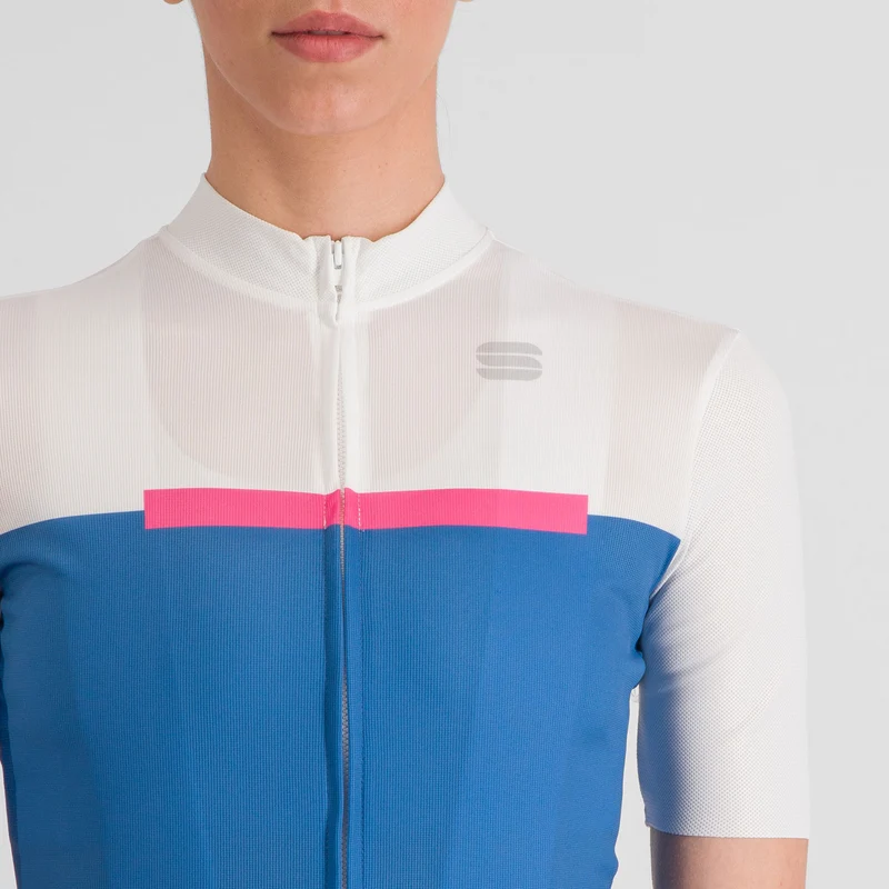 Maglia donna Sportful Pista - Azzurro