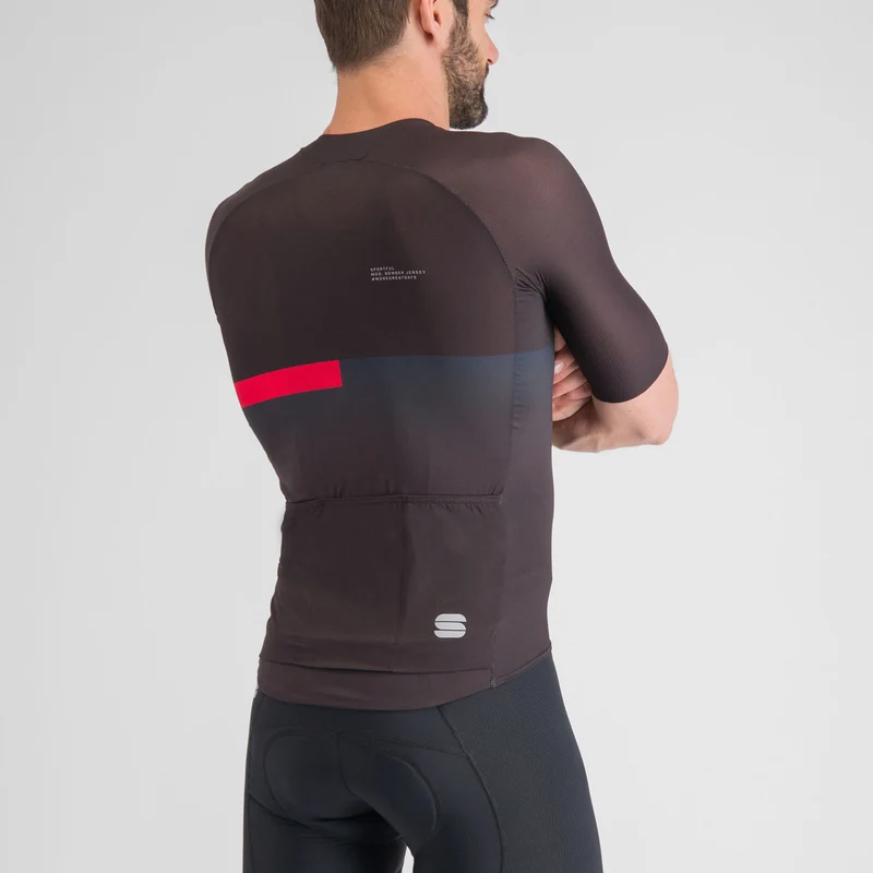 Maglia Sportful Bomber - Nero rosso