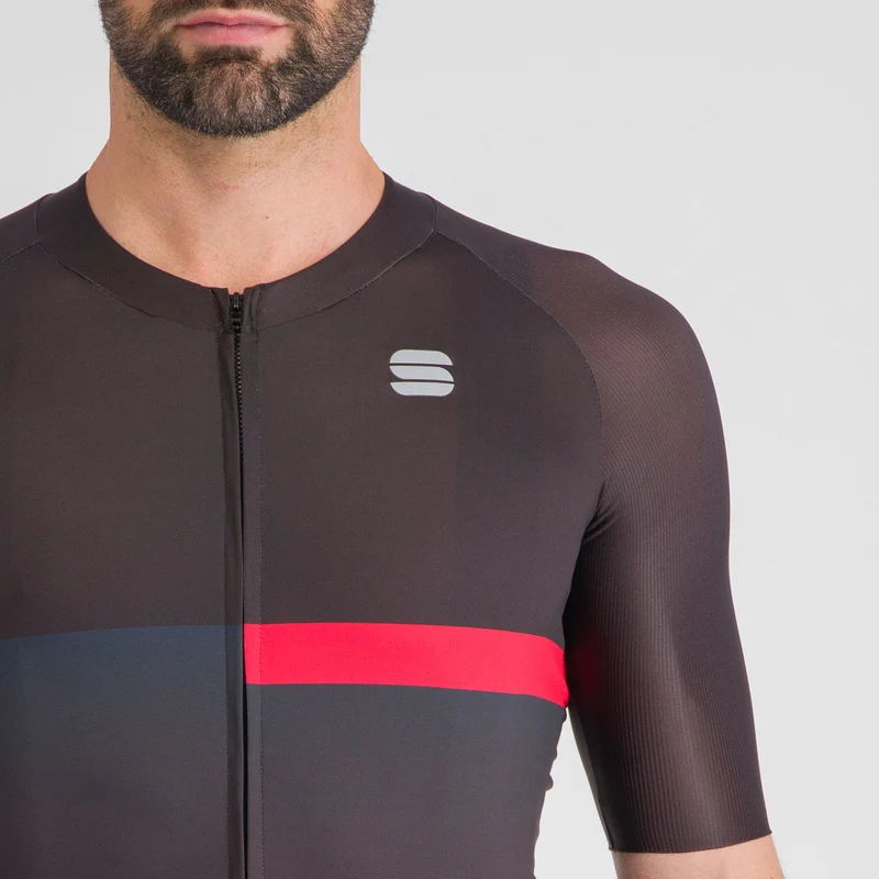 Maglia Sportful Bomber - Nero rosso