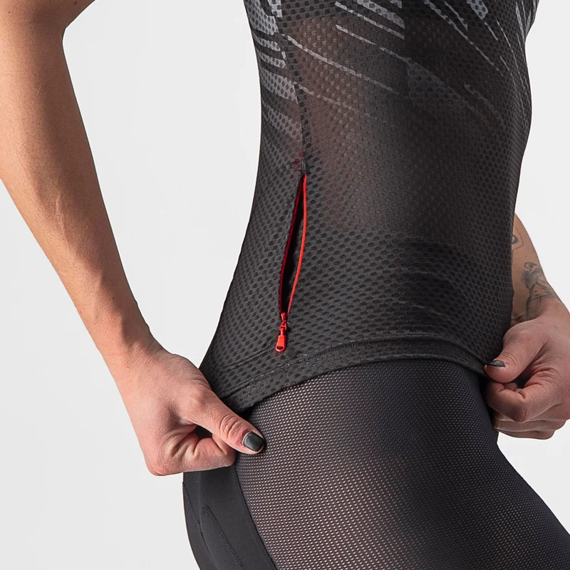 Maglia donna senza maniche Castelli Insider - Nero
