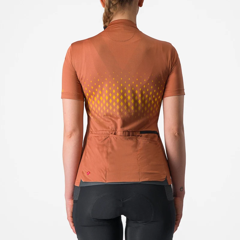 Maglia donna Castelli Unlimited Sentiero 3 - Arancio