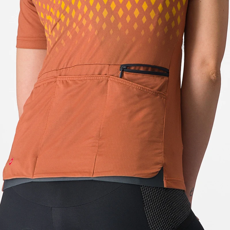Maglia donna Castelli Unlimited Sentiero 3 - Arancio