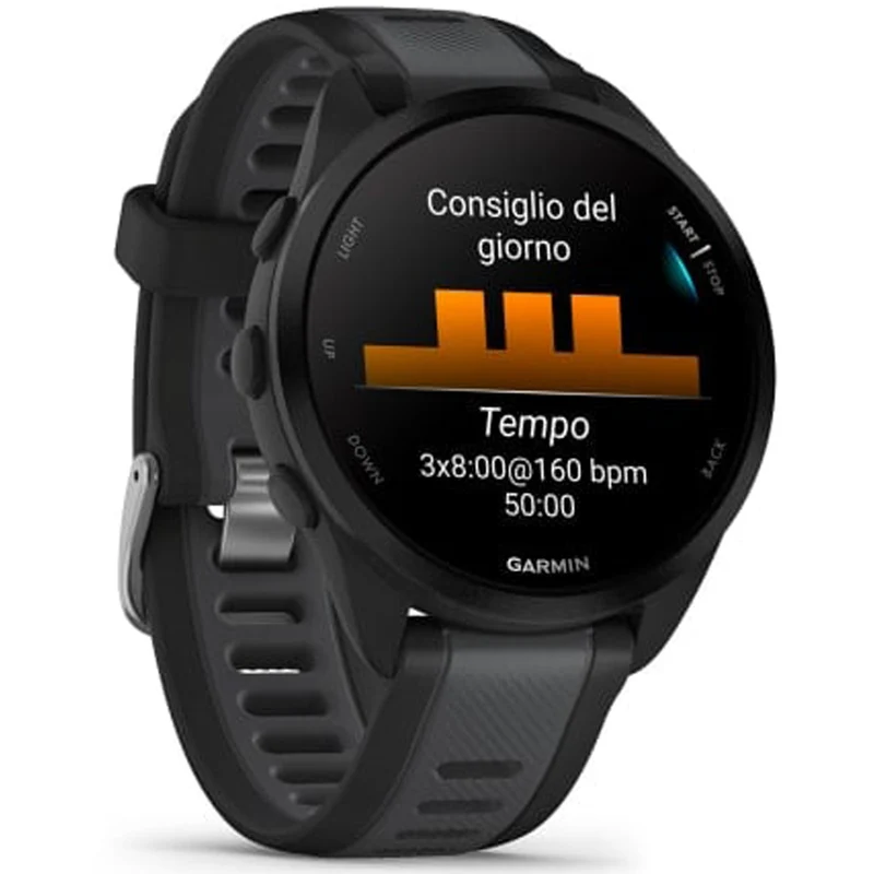 Garmin Forerunner 165 Music - Nero grigio