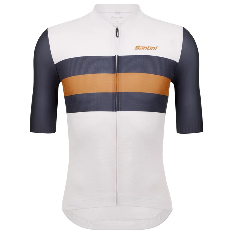 Maglia Santini Sleek Bengal - Bianco