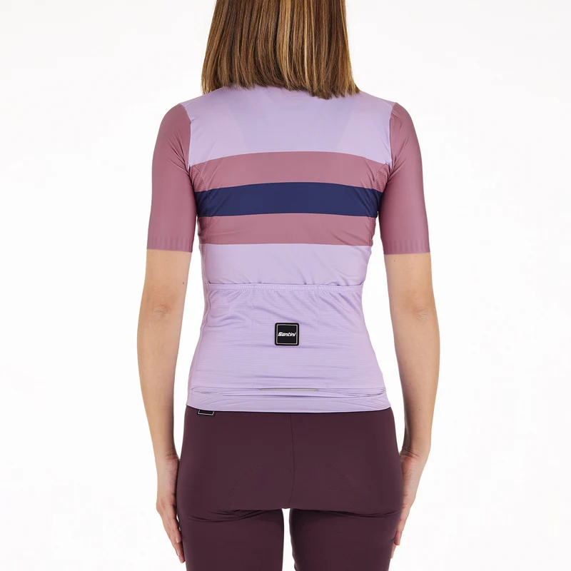 Maglia donna Santini Eco Sleek Bengal - Viola rosa