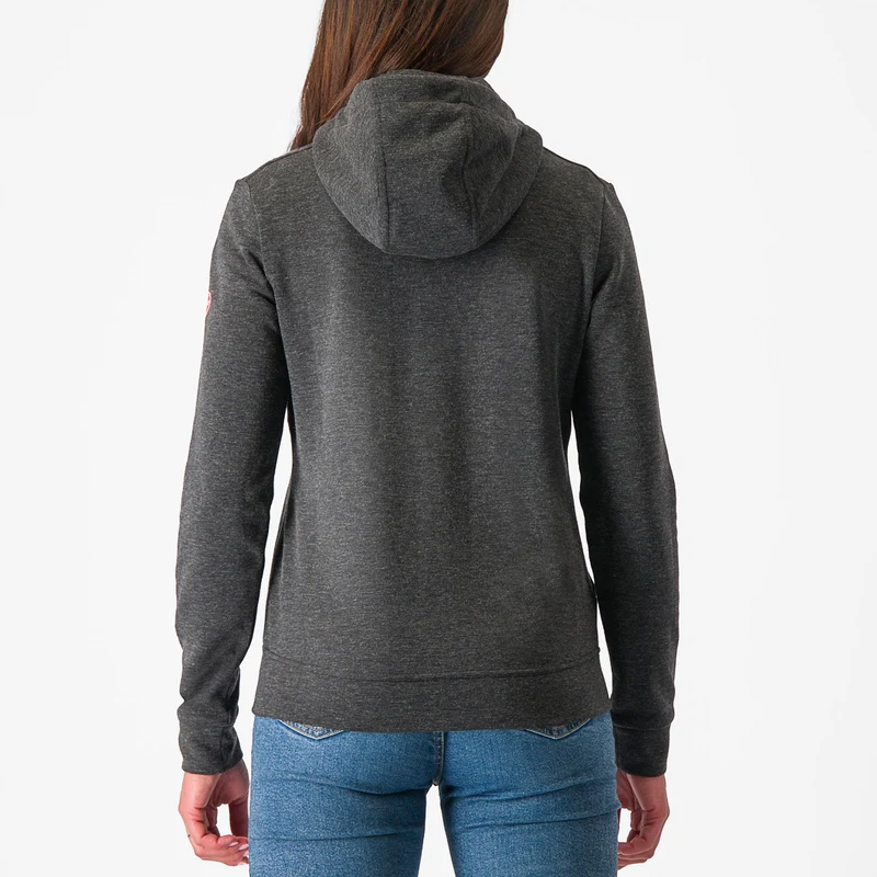 Felpa donna Castelli Milano 2 - Grigio