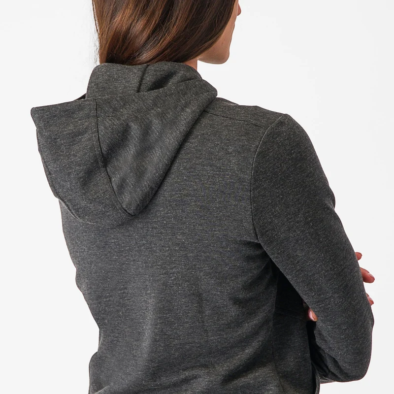 Felpa donna Castelli Milano 2 - Grigio