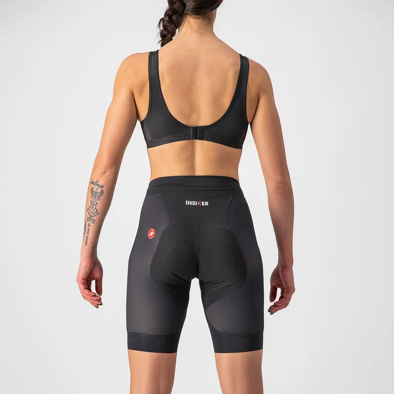 Pantaloncini donna Castelli Insider - Nero
