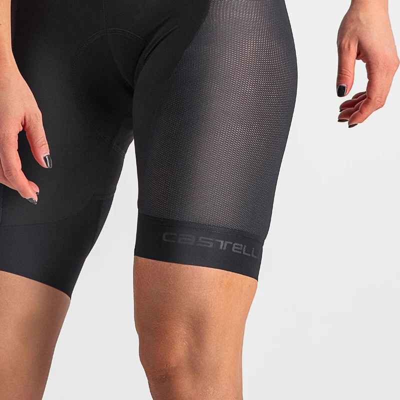 Pantaloncini donna Castelli Insider - Nero