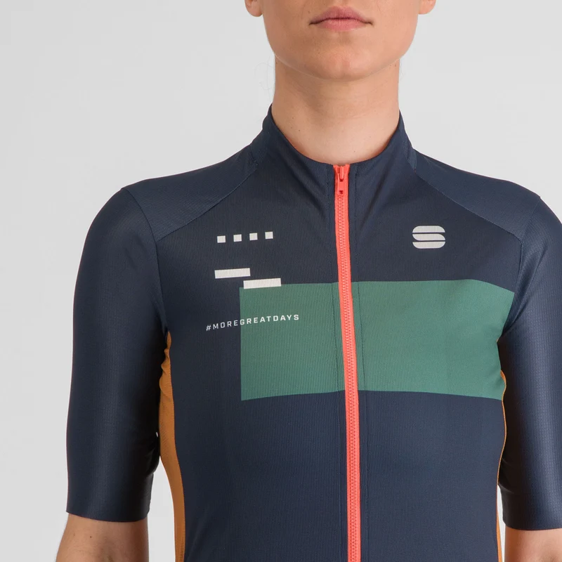 Maglia donna Sportful Breakout Supergiara - Blu