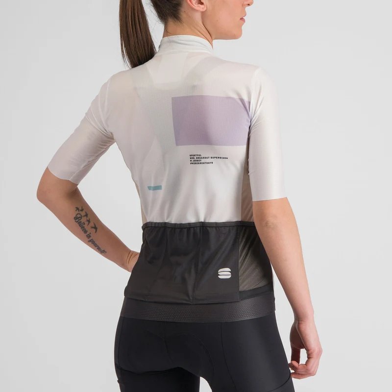 Maglia donna Sportful Breakout Supergiara - Bianco