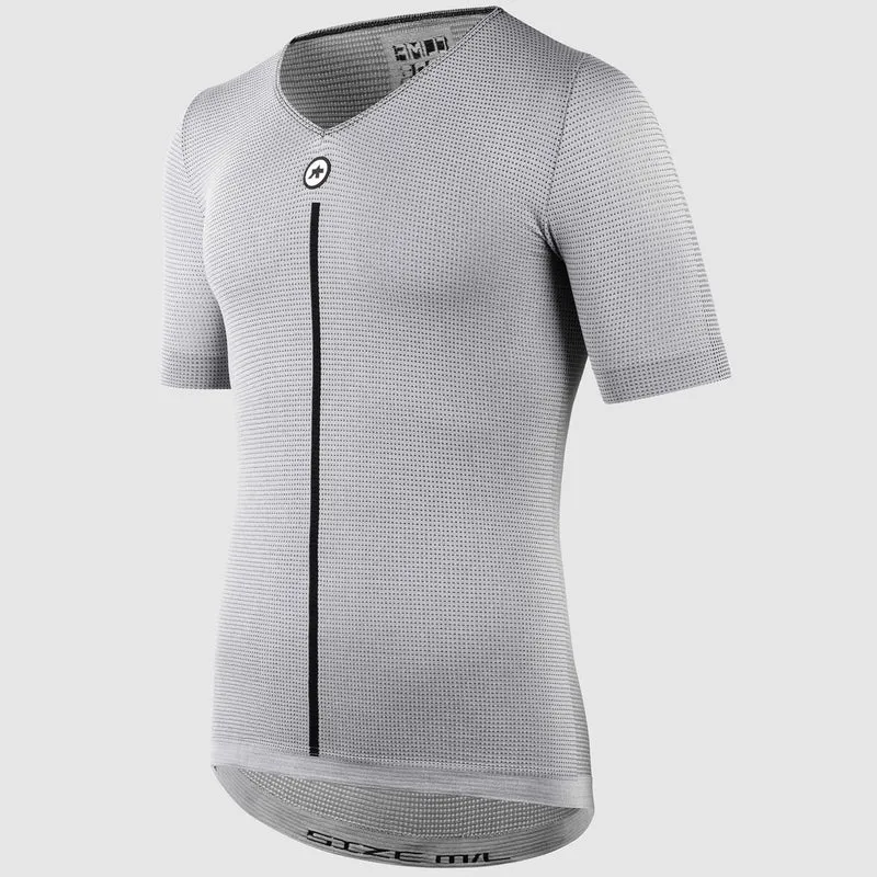 Maglia intima Assos 1/3 SS Skin Layer P1 - Grigio