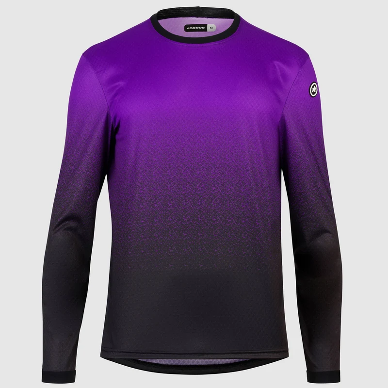 Maglia maniche lunghe Assos Trail T3 Zodzilla - Viola