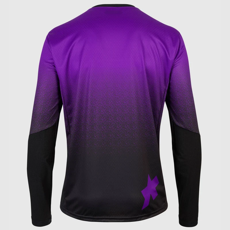 Maglia maniche lunghe Assos Trail T3 Zodzilla - Viola
