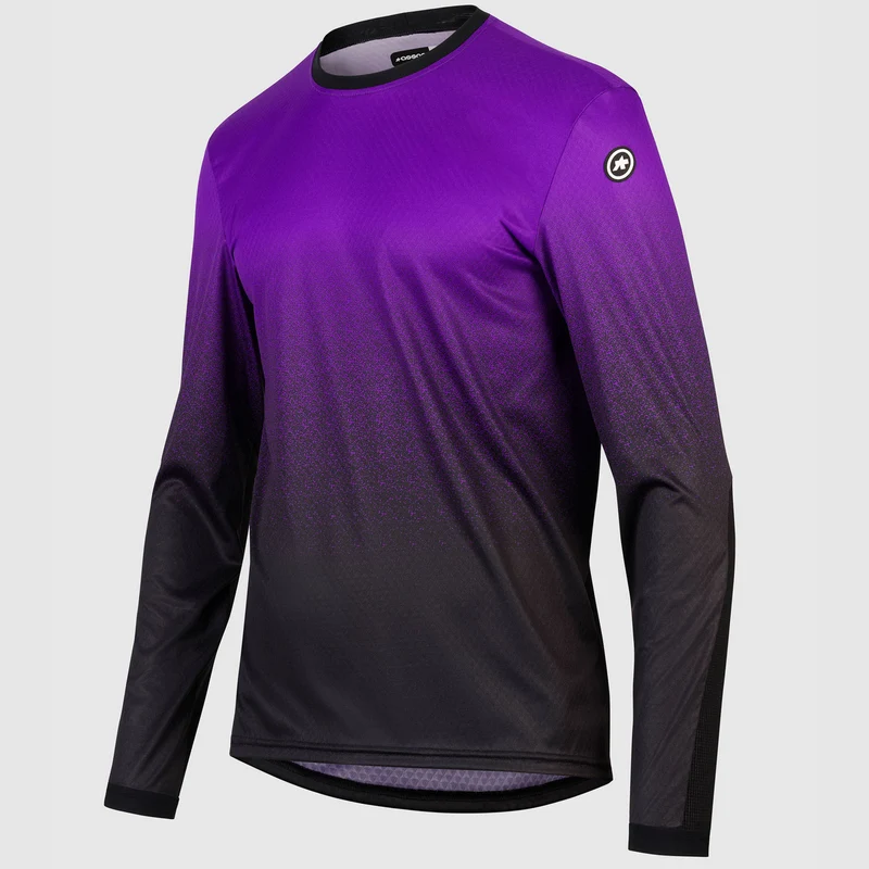 Maglia maniche lunghe Assos Trail T3 Zodzilla - Viola