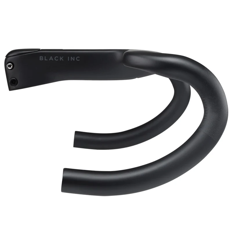 Manubrio Black Inc Carbon 400mm Piega Aero - Nero