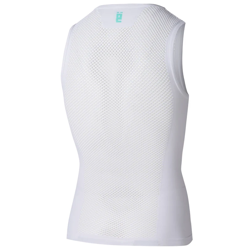 Canotta intima Jëuf Train senza maniche mesh - Bianco