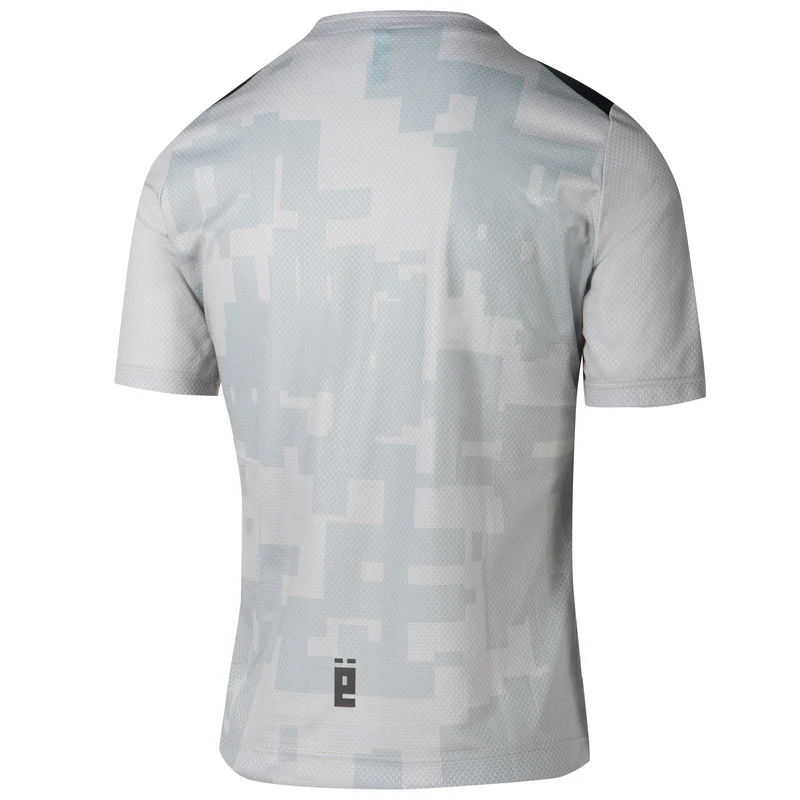 Maglia Jëuf Pro Gravel con zip - Grigio