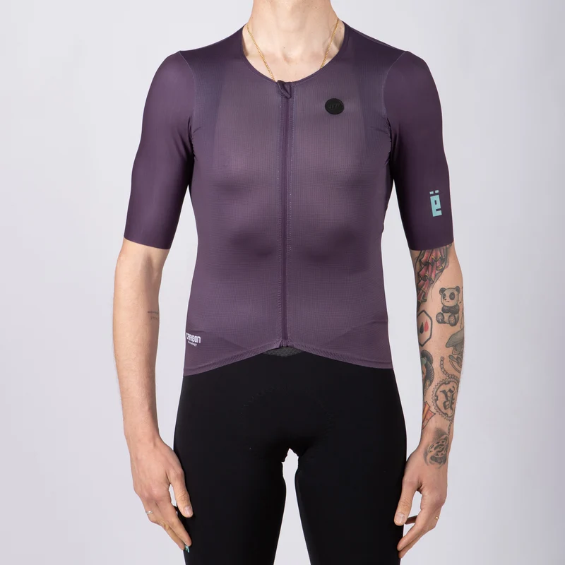 Maglia Jëuf Pro Race Carbon - Vino
