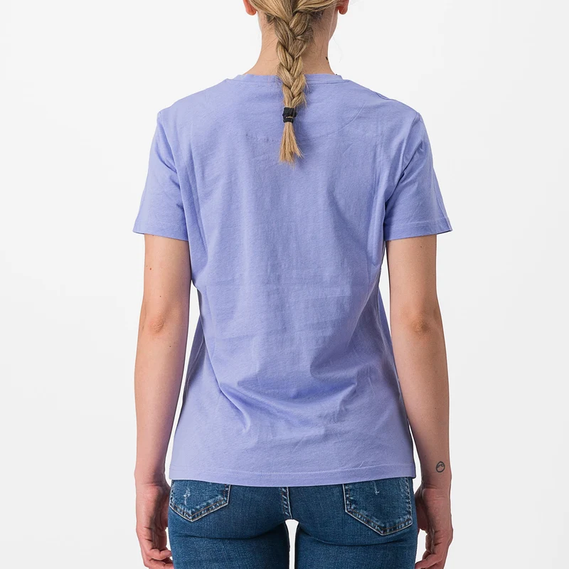 T-Shirt donna Castelli Pedalare - Viola